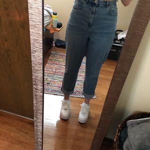 American Eagle Curvy Stretch Mom Jeans